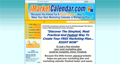 Desktop Screenshot of imarketcalendar.com